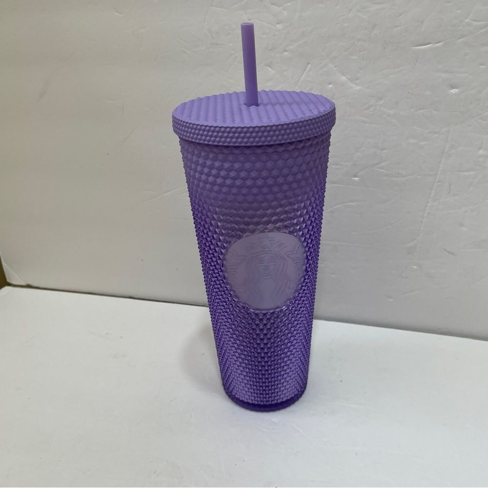 STARBUCKS 2023 LILAC HOLIDAY COLLECTION CHAPTER3 STUDDED GRADIENT VENTI TUMBLER